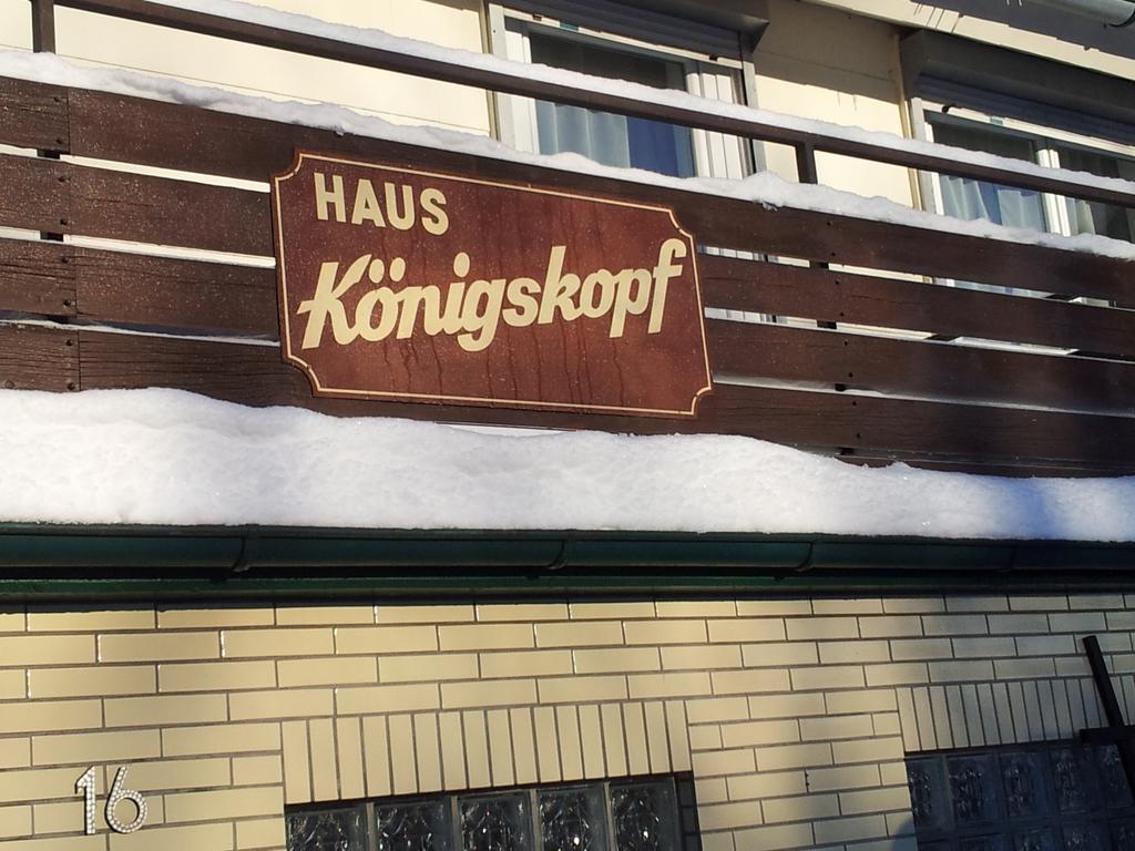 Harzpension Haus Koenigskopf ブラウンラーゲ エクステリア 写真