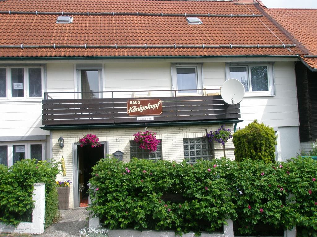 Harzpension Haus Koenigskopf ブラウンラーゲ エクステリア 写真